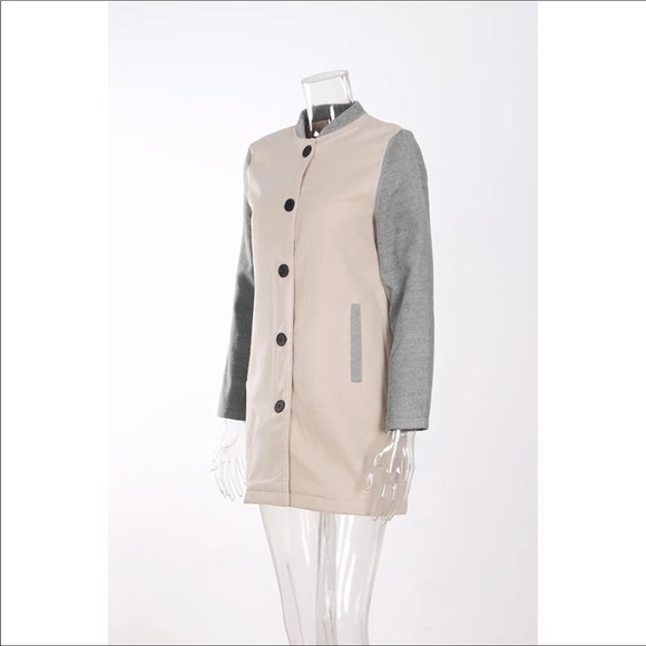 Single Breasted Color Block 🧥 - Picture 3 of 8